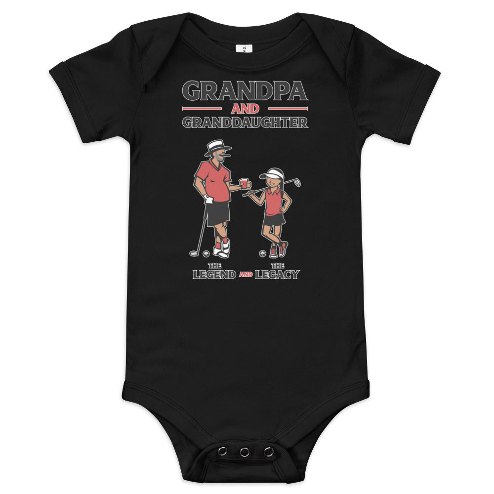 Granddaughter "Legacy" Baby short sleeve one piece