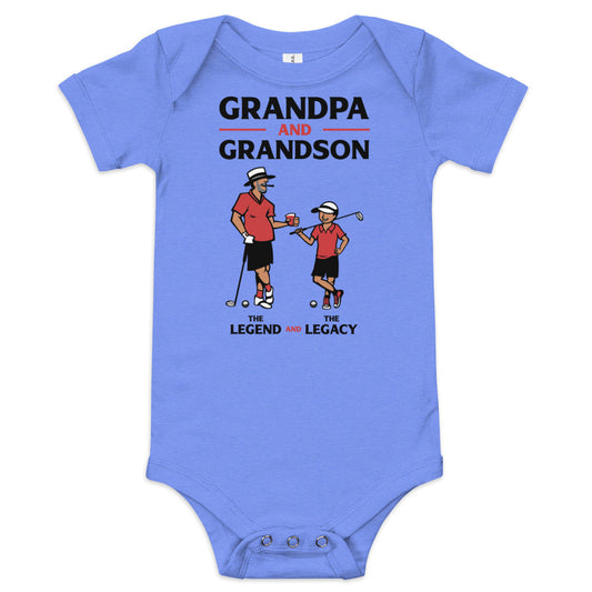 Grandson "Legacy" baby short sleeve one piece