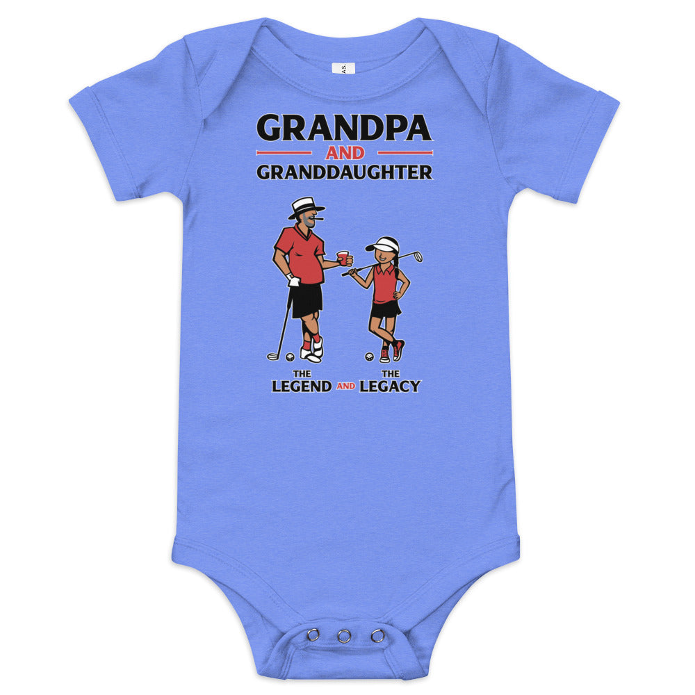 Granddaughter "Legacy" Baby short sleeve one piece