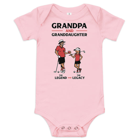 Granddaughter "Legacy" Baby short sleeve one piece