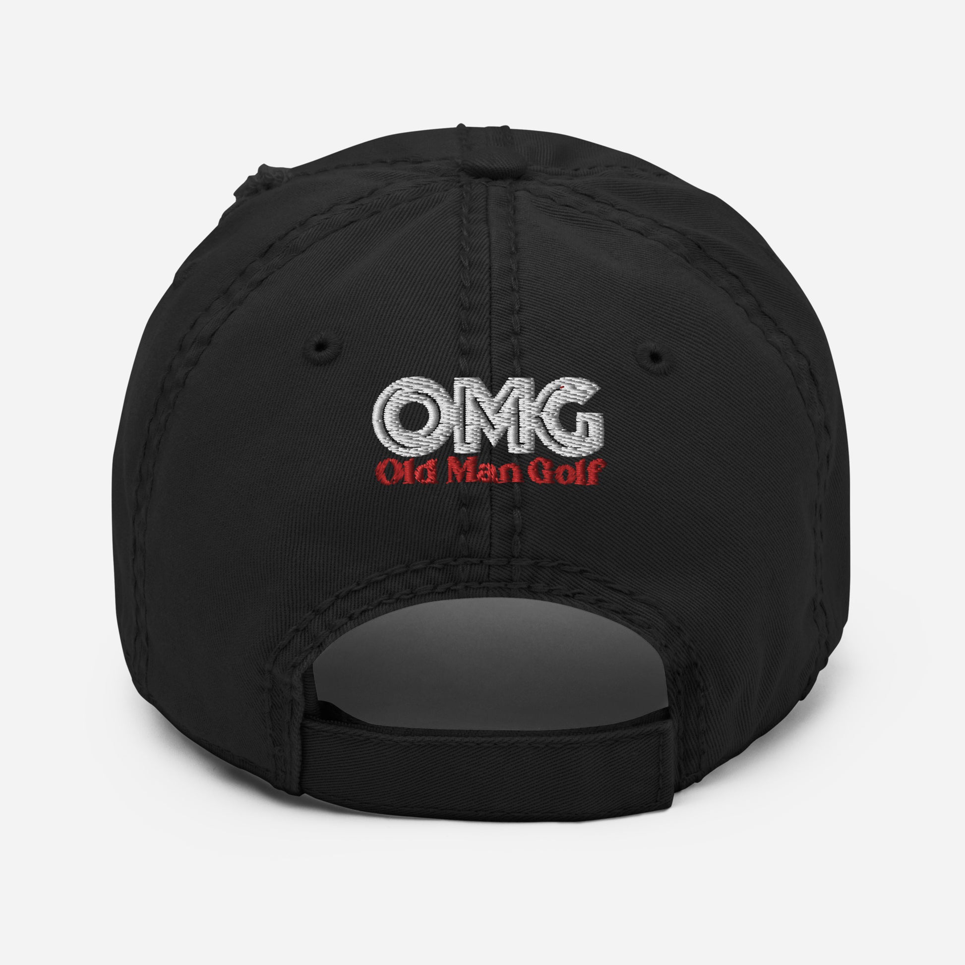 OMG old man golf hat