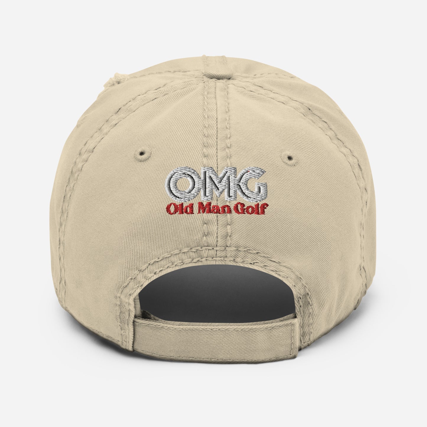 OMG old man golf hat