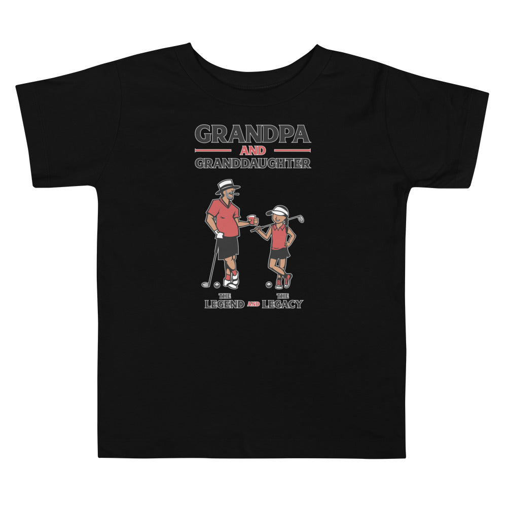 Granddaughter "Legacy" Toddler Short Sleeve Tee