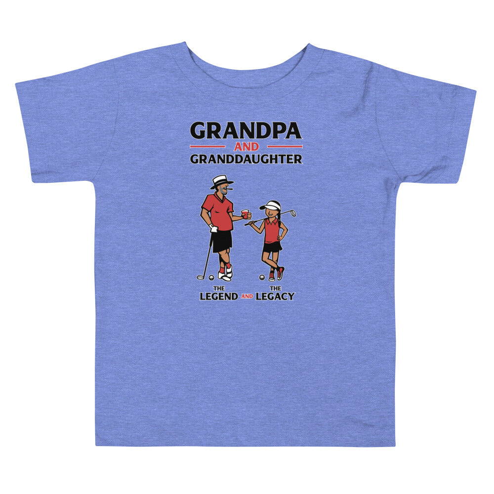 Granddaughter "Legacy" Toddler Short Sleeve Tee