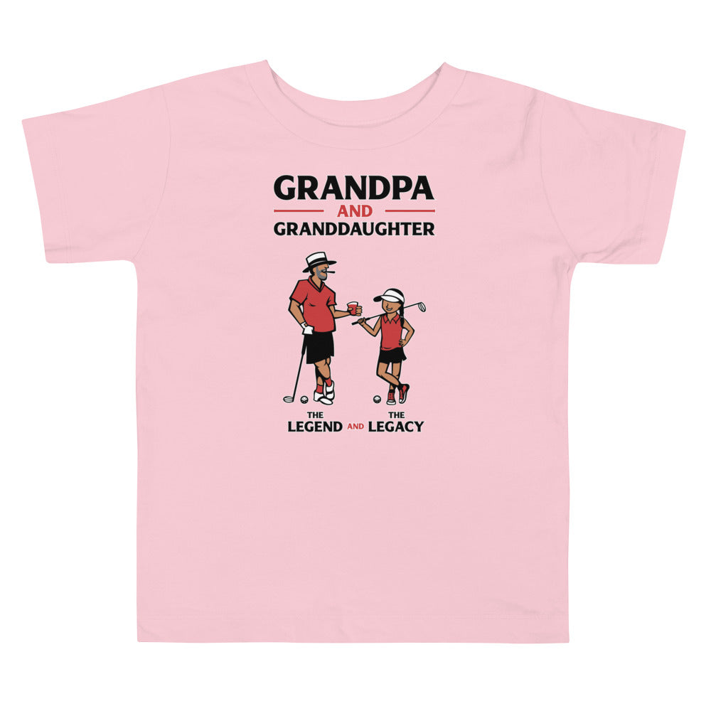 Granddaughter "Legacy" Toddler Short Sleeve Tee