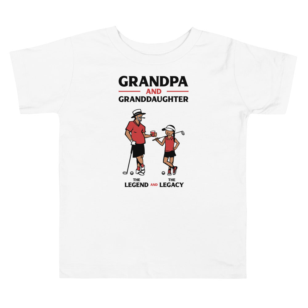 Granddaughter "Legacy" Toddler Short Sleeve Tee